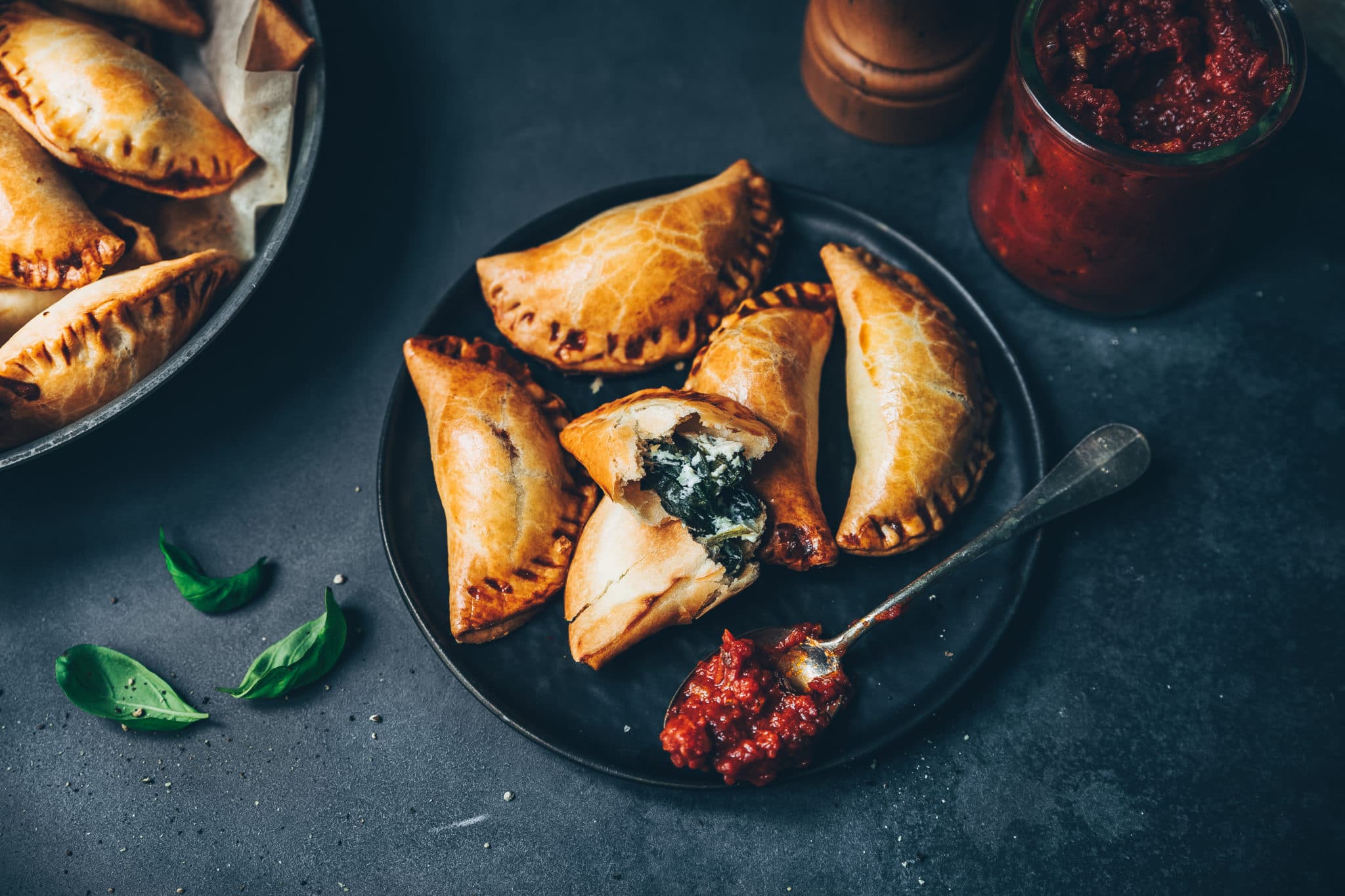 Empanadas ricotta & épinards