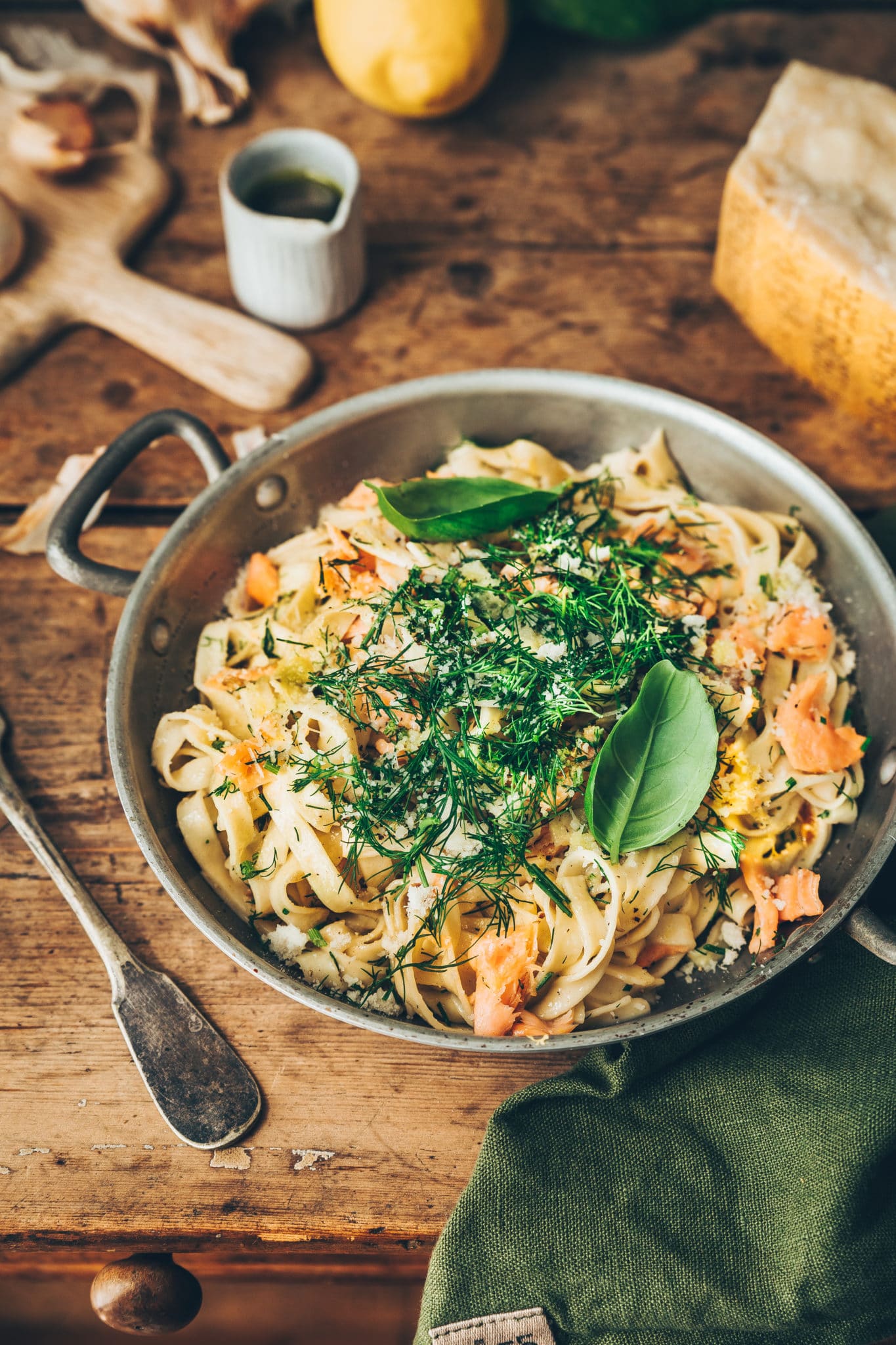 Pâtes au saumon Mégane Ardérighi - megandcook styliste culinaire