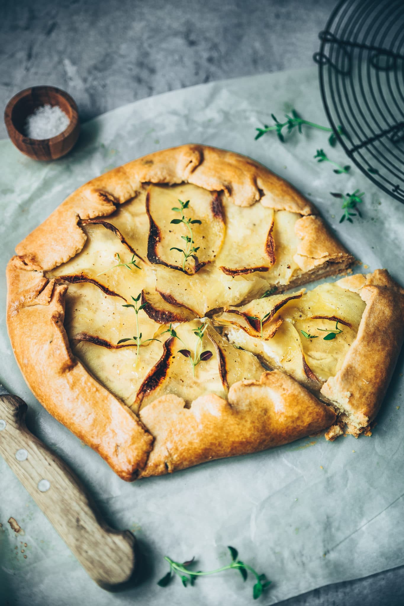 tarte rustique pdt - Mégane Ardérighi megandcook