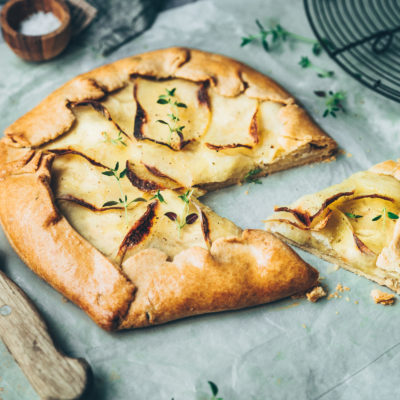 Tarte rustique pommes de terre et ricotta