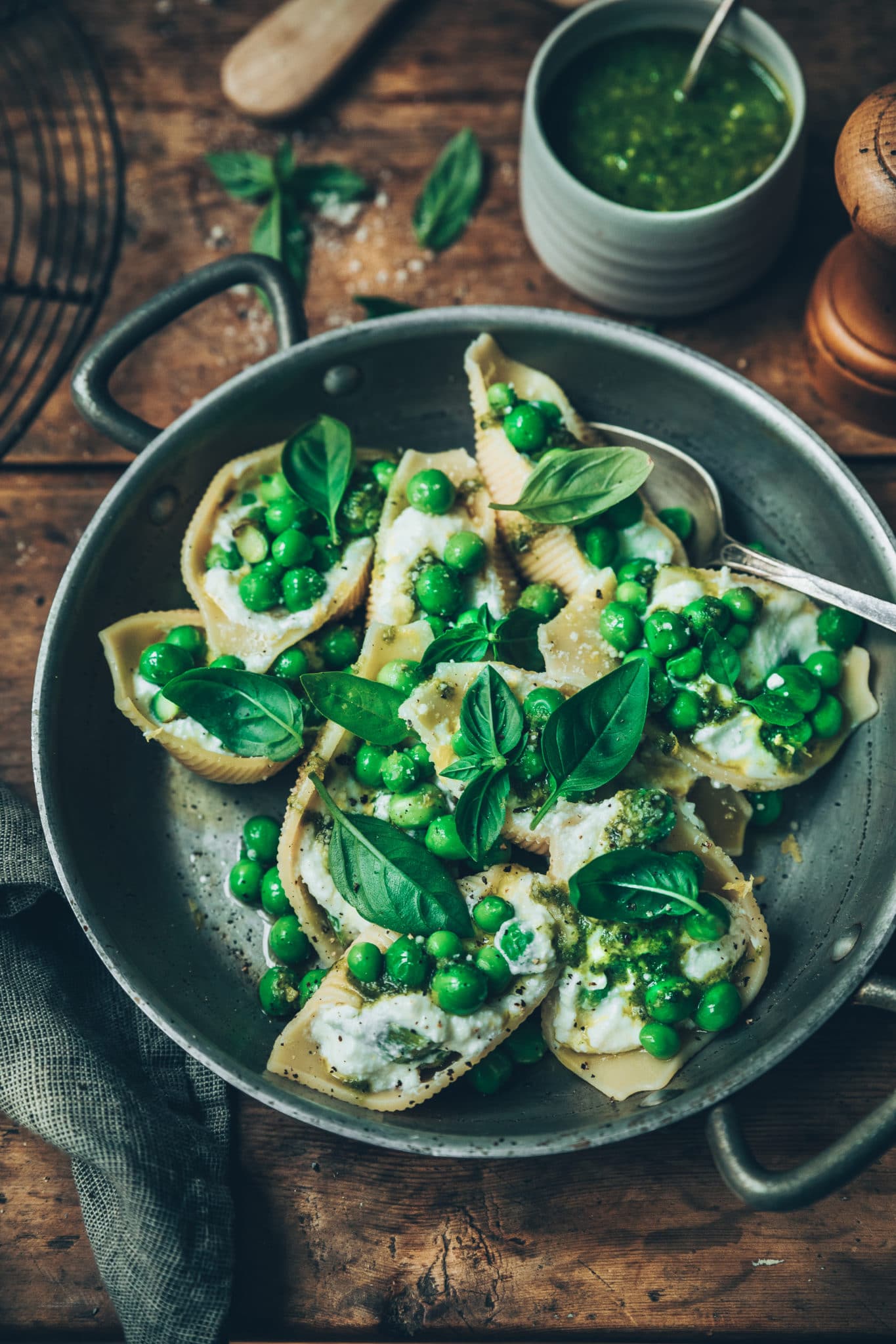 Conchiglioni au broccio - Mégane Ardérighi megandcook