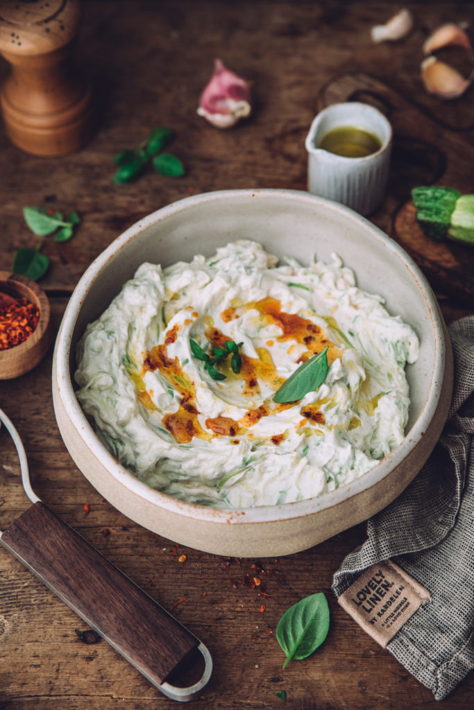 Tzatziki de courgettes - Mégane Ardérighi megandcook