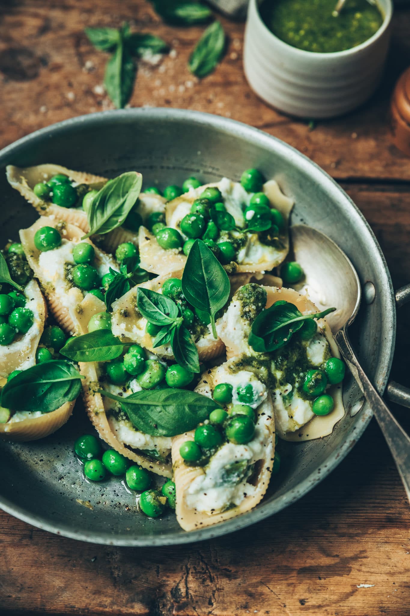 Conchiglioni au broccio - Mégane Ardérighi megandcook