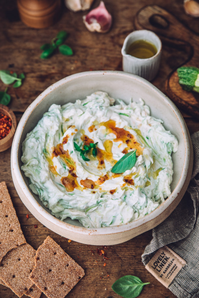 Tzatziki de courgettes - Mégane Ardérighi megandcook