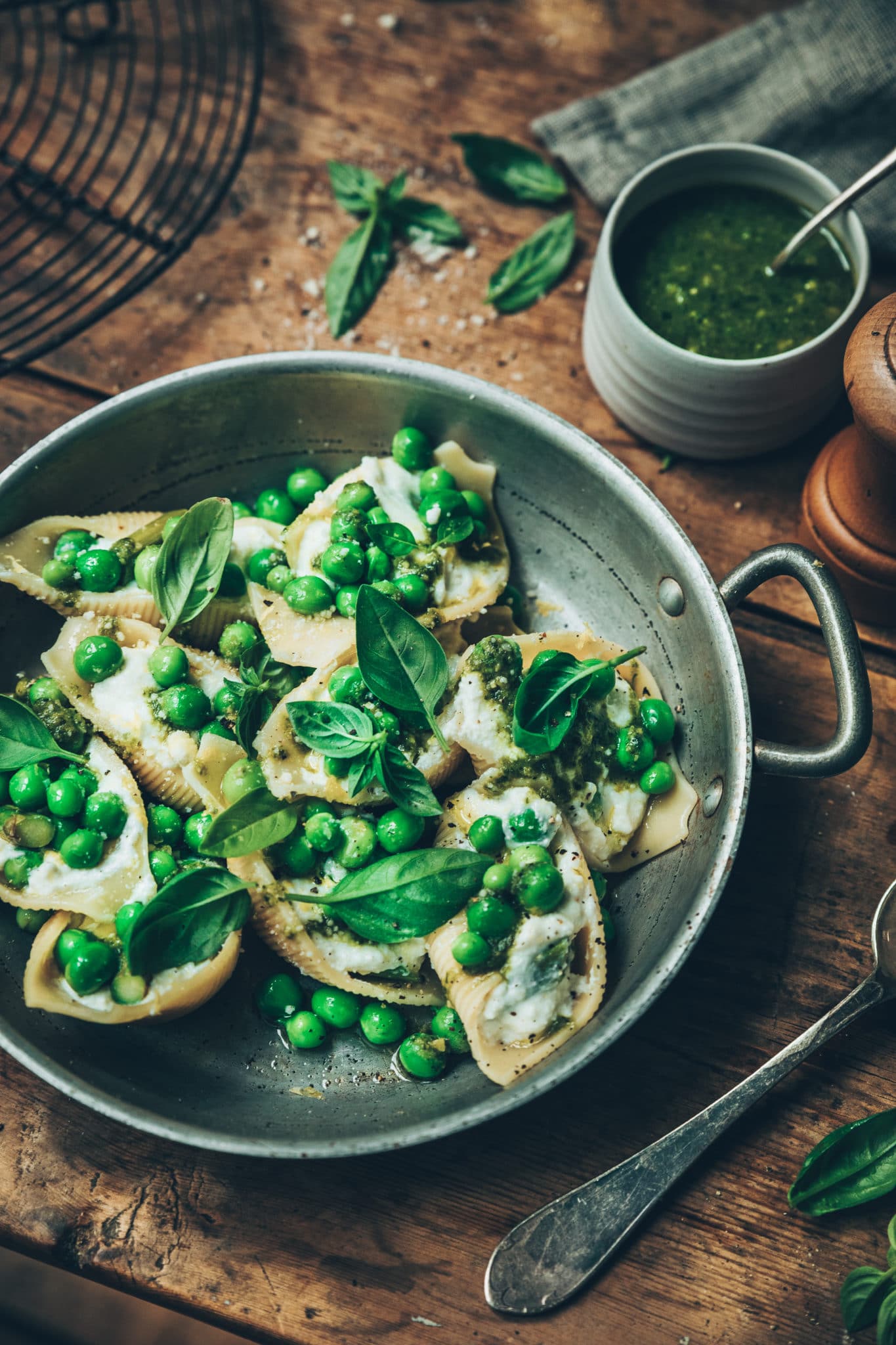 Conchiglioni au broccio - Mégane Ardérighi megandcook