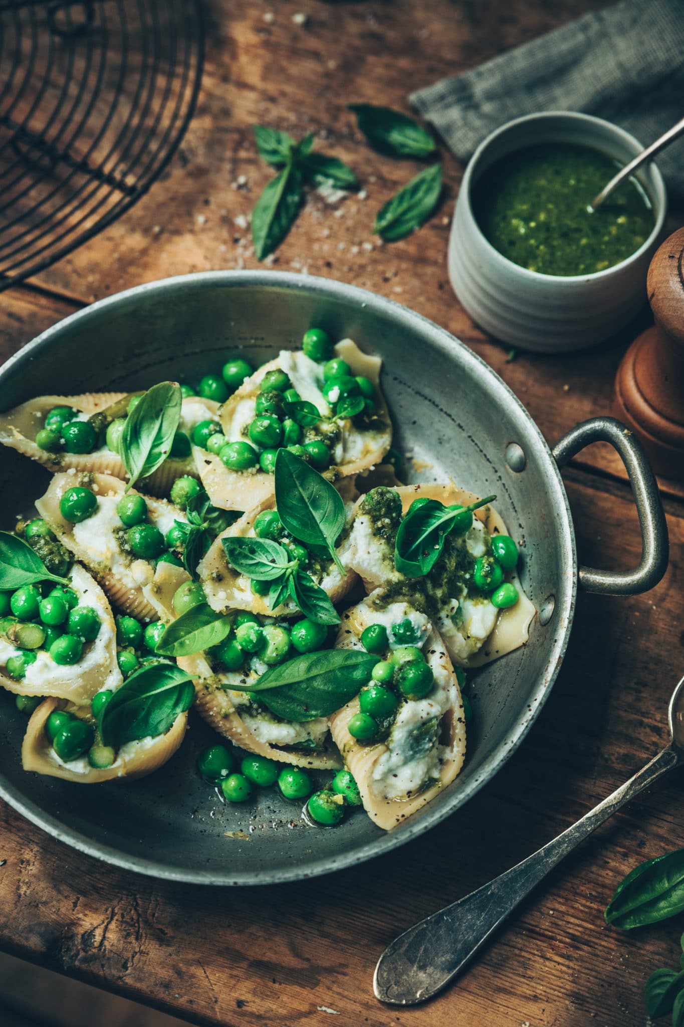 Conchiglioni au broccio - Mégane Ardérighi megandcook