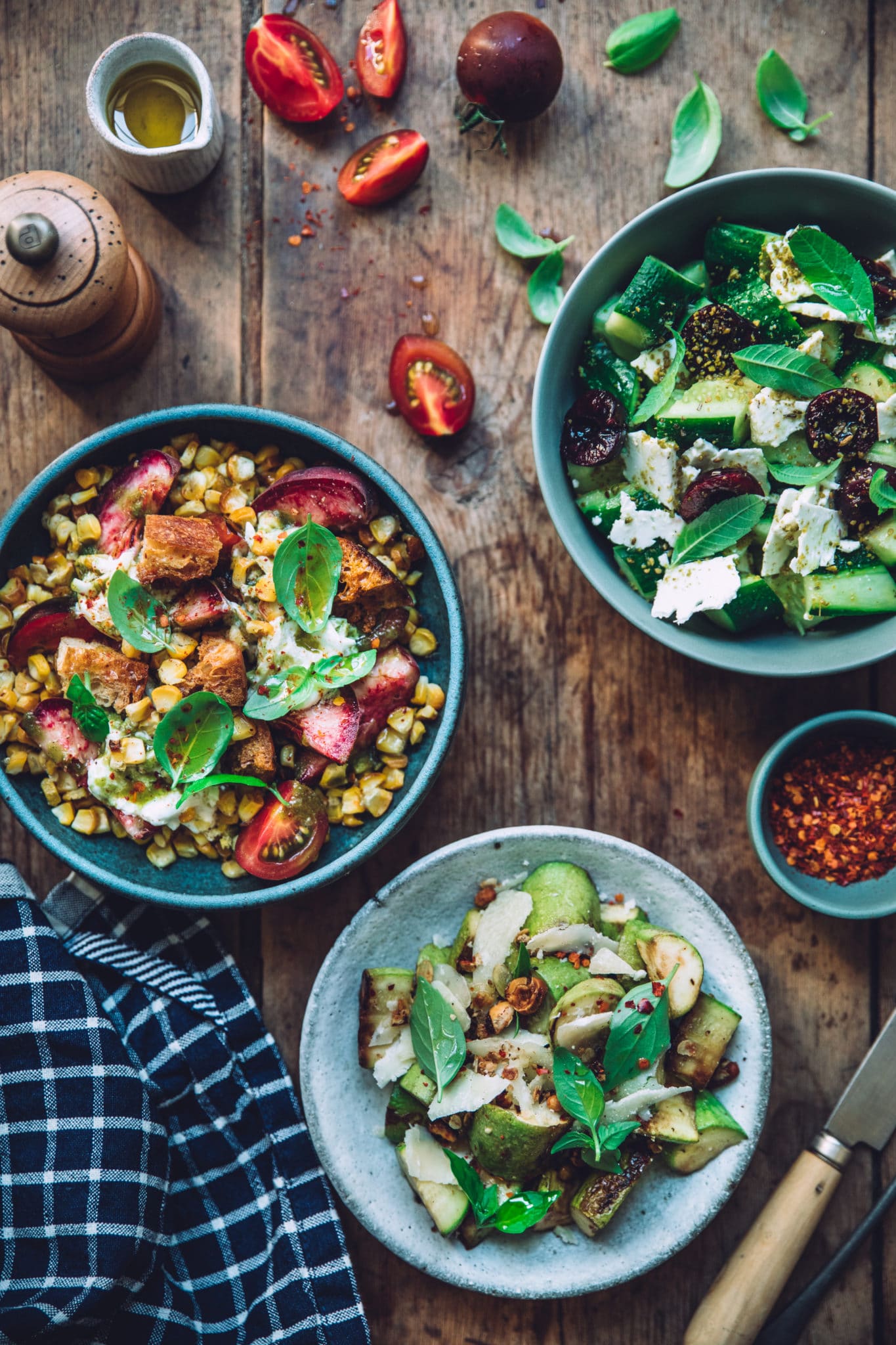 Salade styliste culinaire lyon - Mégane Arderighi megandcook 