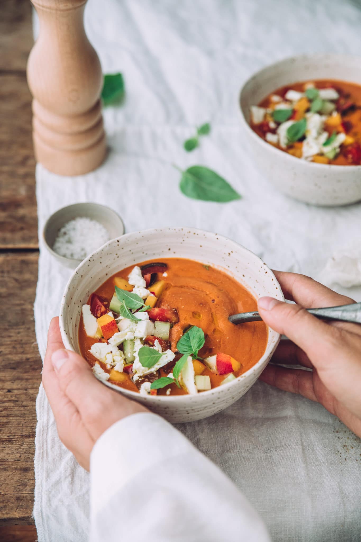 Gaspacho tomates - Mégane Arderighi megandcook styliste culinaire lyon