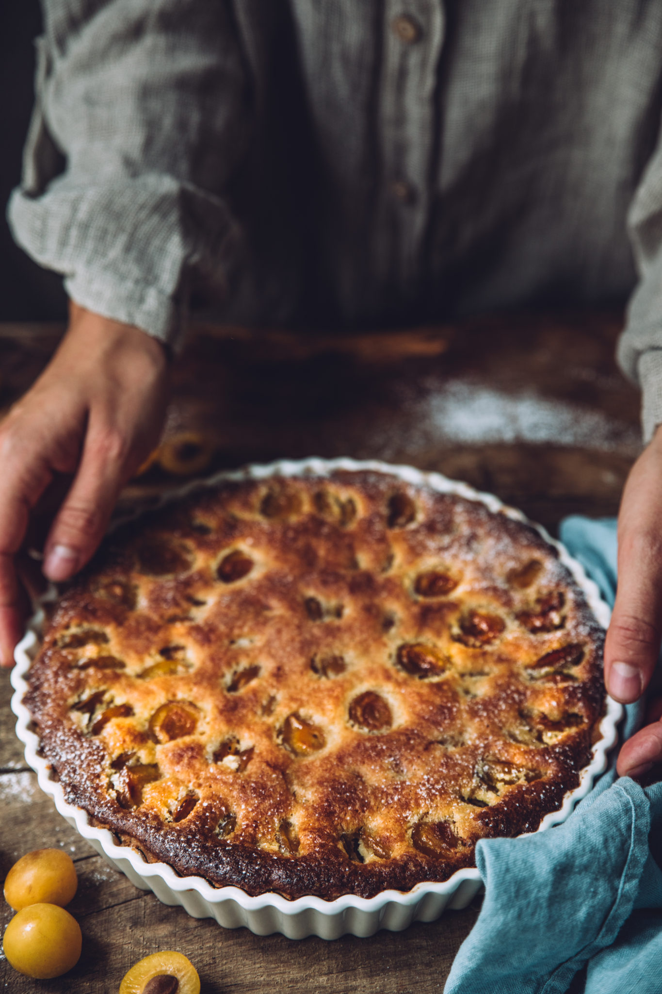 Tarte aux mirabelles - Mégane Ardérighi styliste culinaire lyon