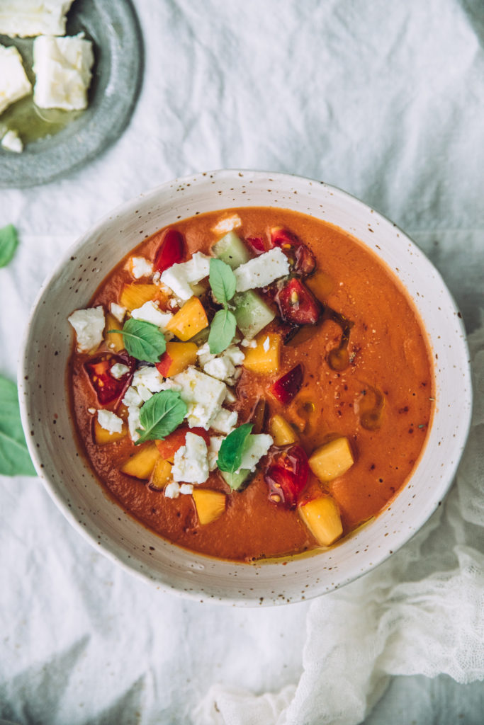 Gaspacho tomates - Mégane Arderighi megandcook styliste culinaire lyon