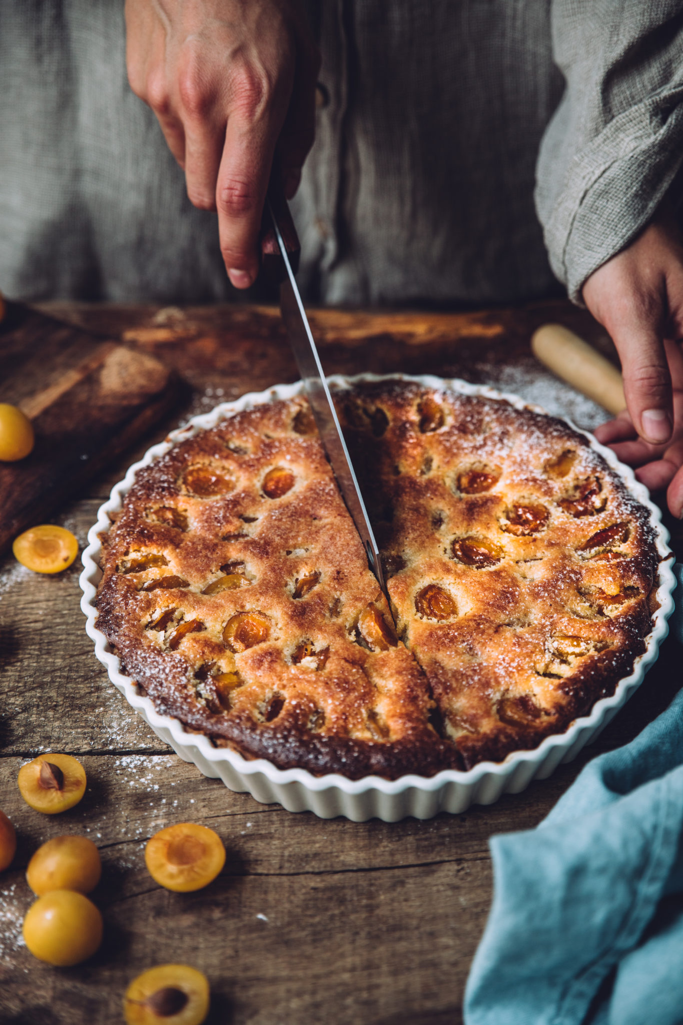 Tarte aux mirabelles - Mégane Ardérighi styliste culinaire lyon