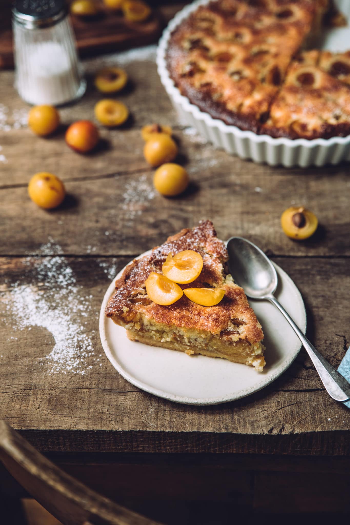 Tarte aux mirabelles - Mégane Ardérighi styliste culinaire lyon