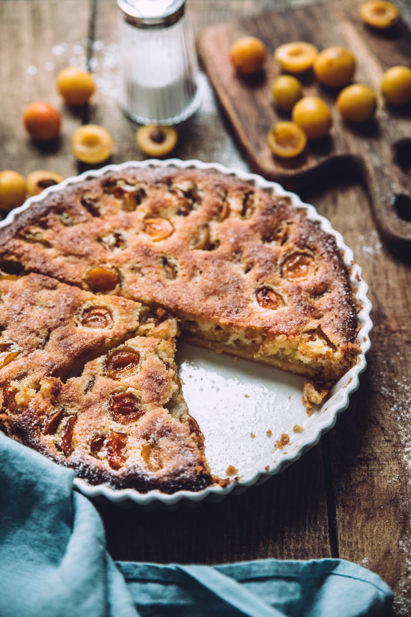 Tarte aux mirabelles - Mégane Ardérighi styliste culinaire lyon