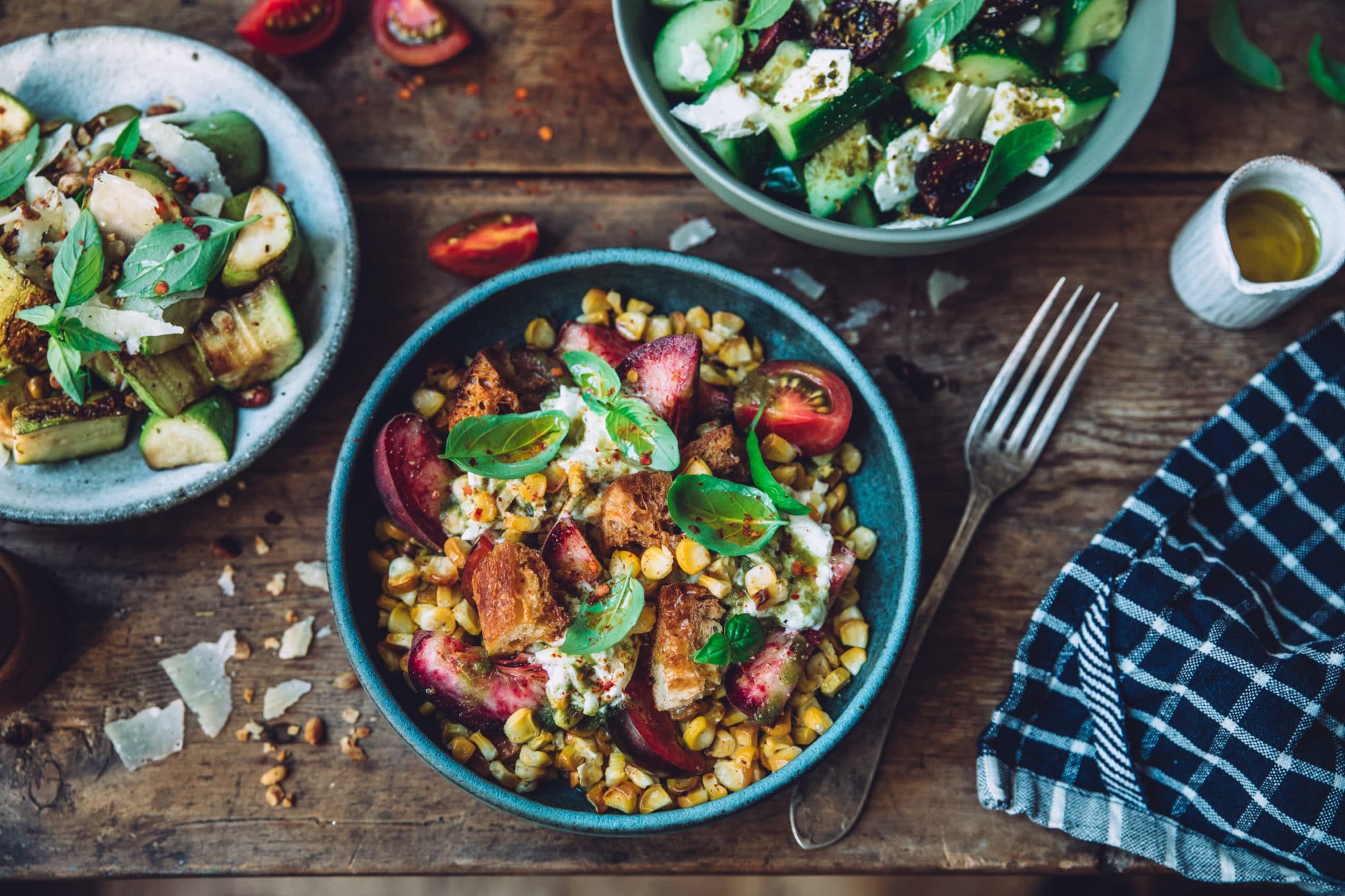 Salades anti-gaspi pour l’été