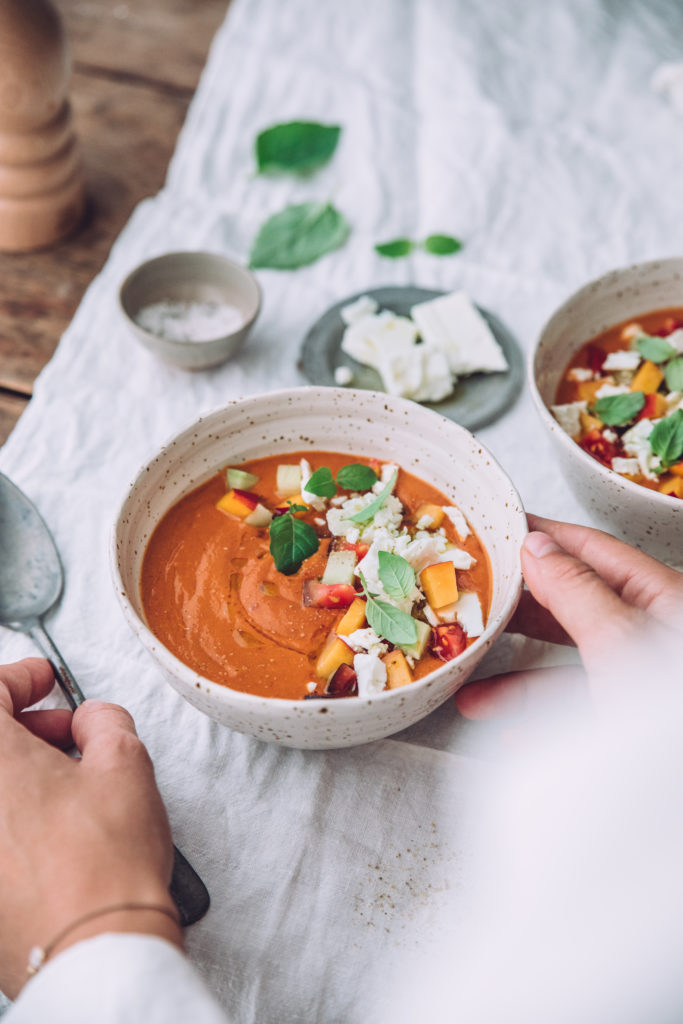 Gaspacho tomates - Mégane Arderighi megandcook styliste culinaire lyon