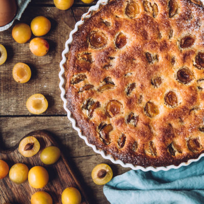 Tarte aux Mirabelles de Lorraine et crème d’amandes