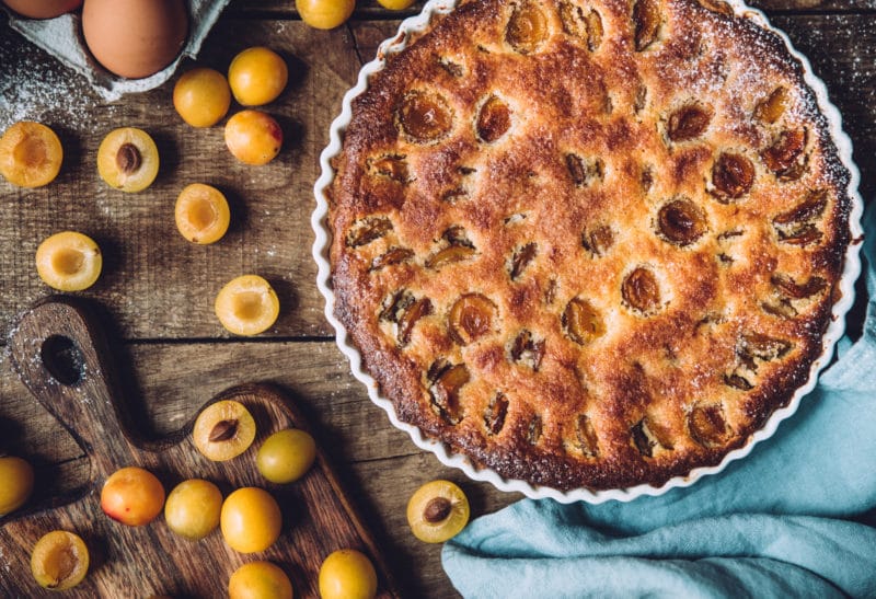 Tarte aux Mirabelles de Lorraine et crème d’amandes