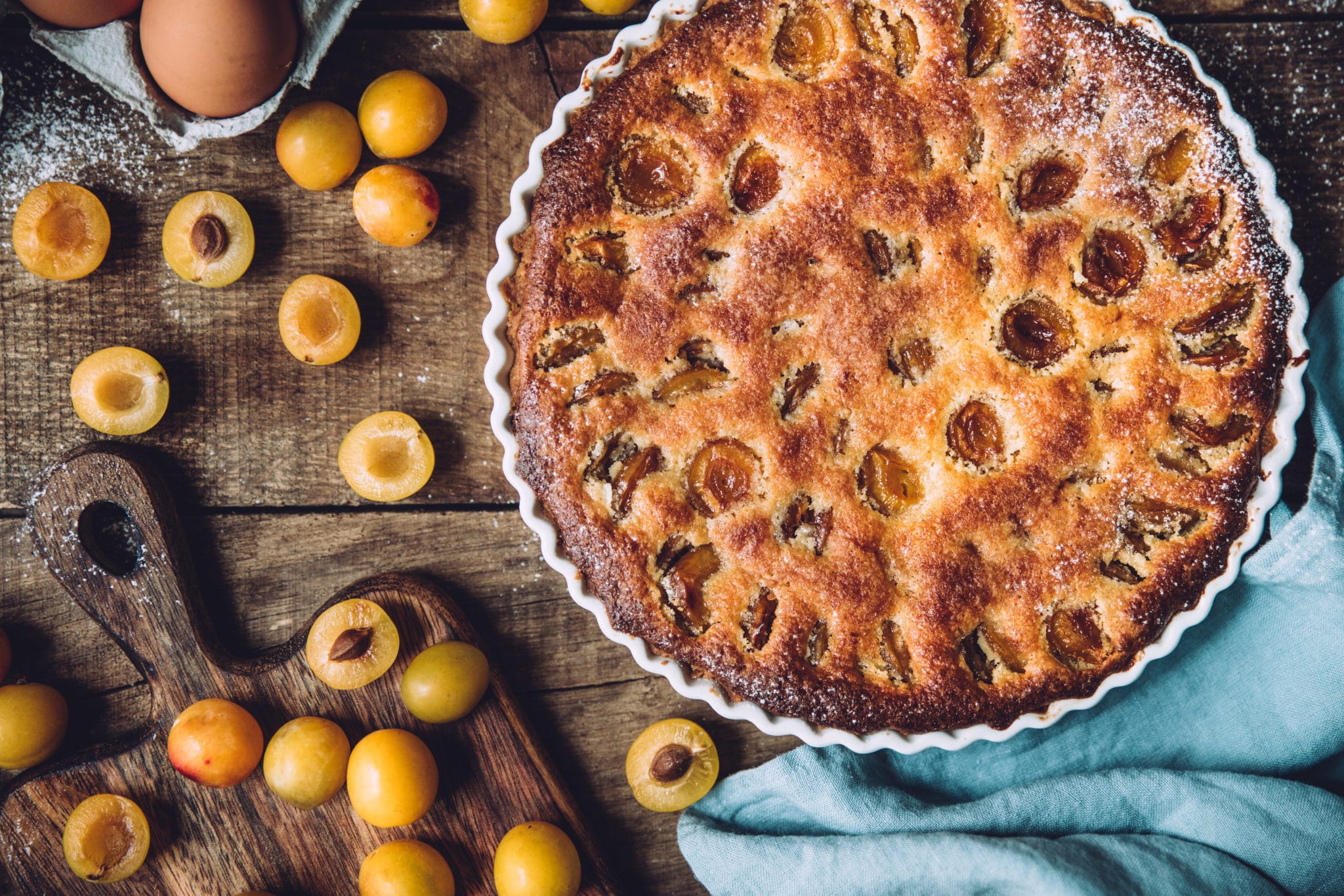 Tarte aux Mirabelles de Lorraine et crème d’amandes