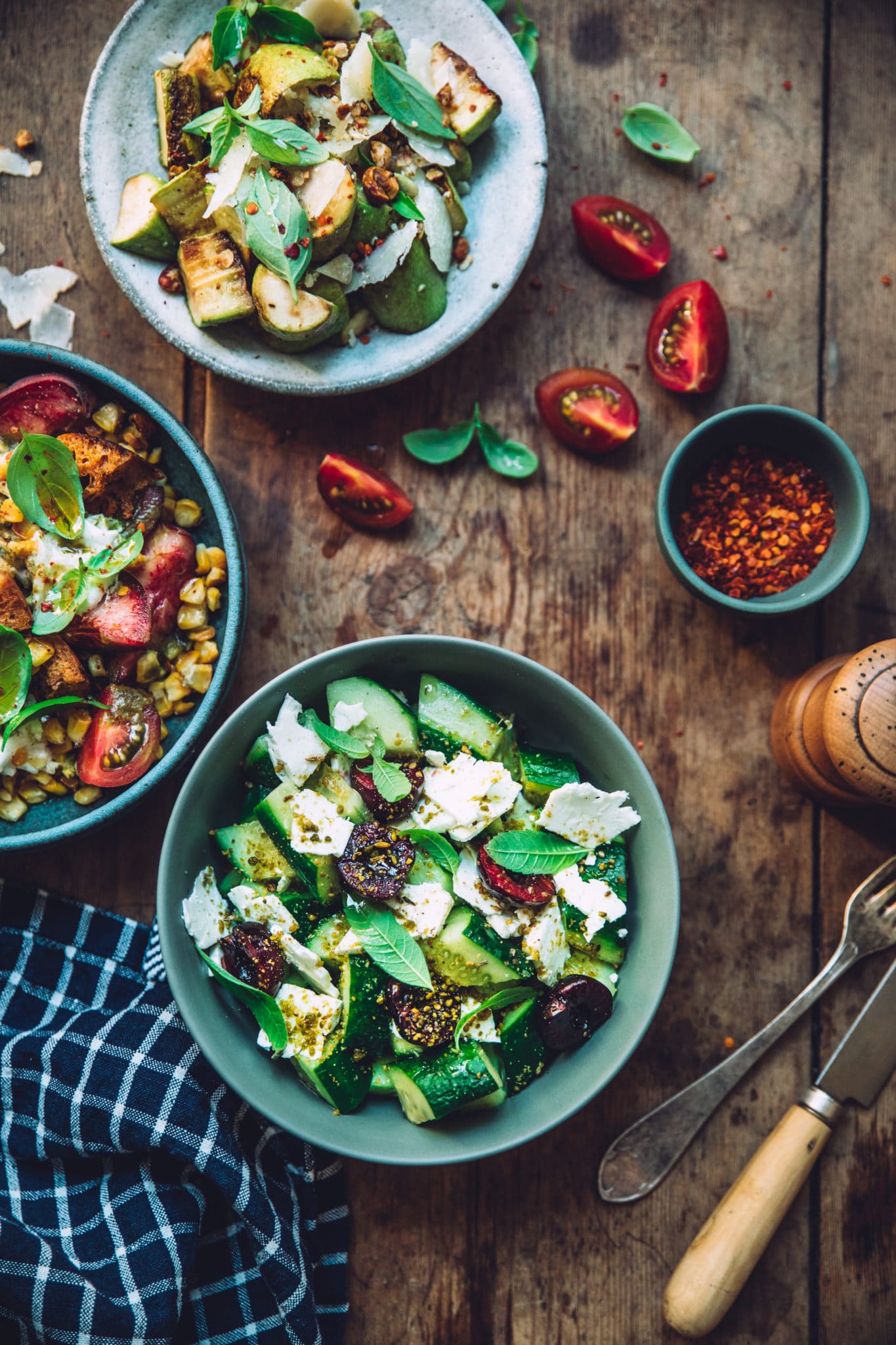 Salade styliste culinaire lyon - Mégane Arderighi megandcook 