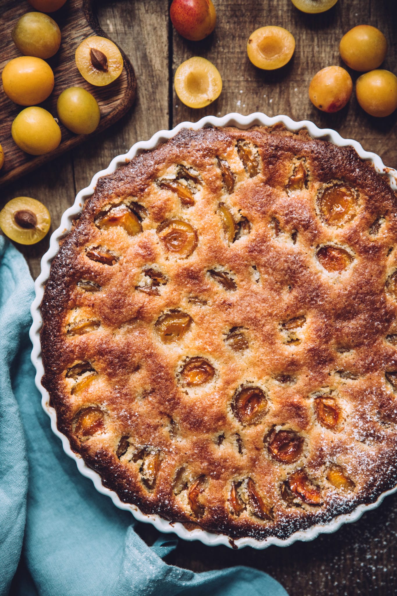 Tarte aux mirabelles - Mégane Ardérighi styliste culinaire lyon