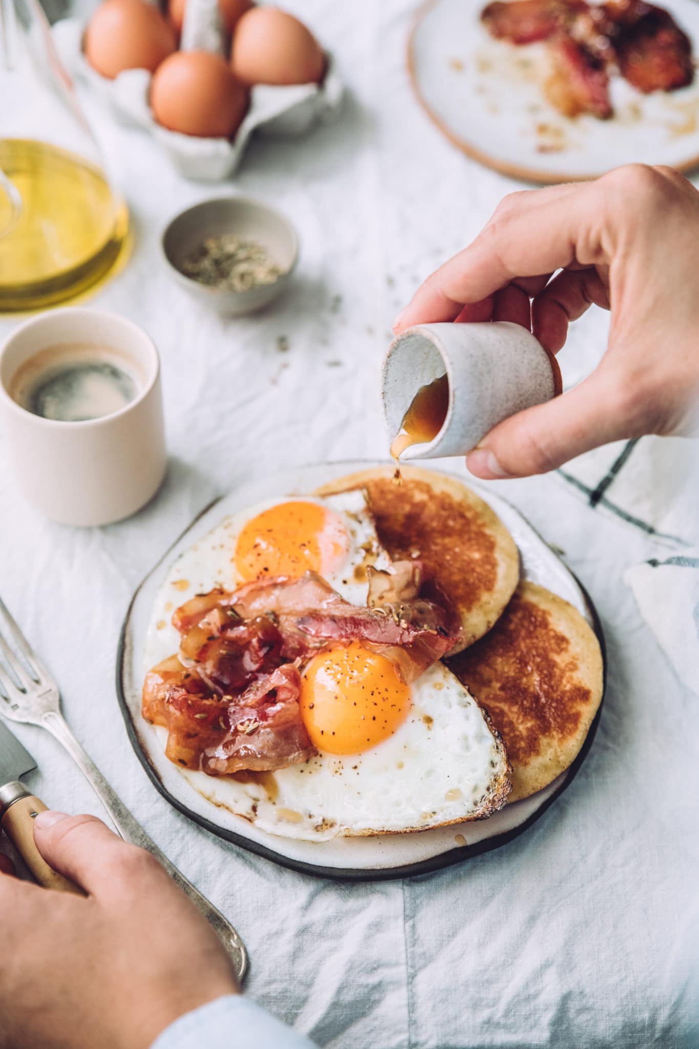 Pancakes Mégane Ardérighi Megandcook styliste culinaire lyon