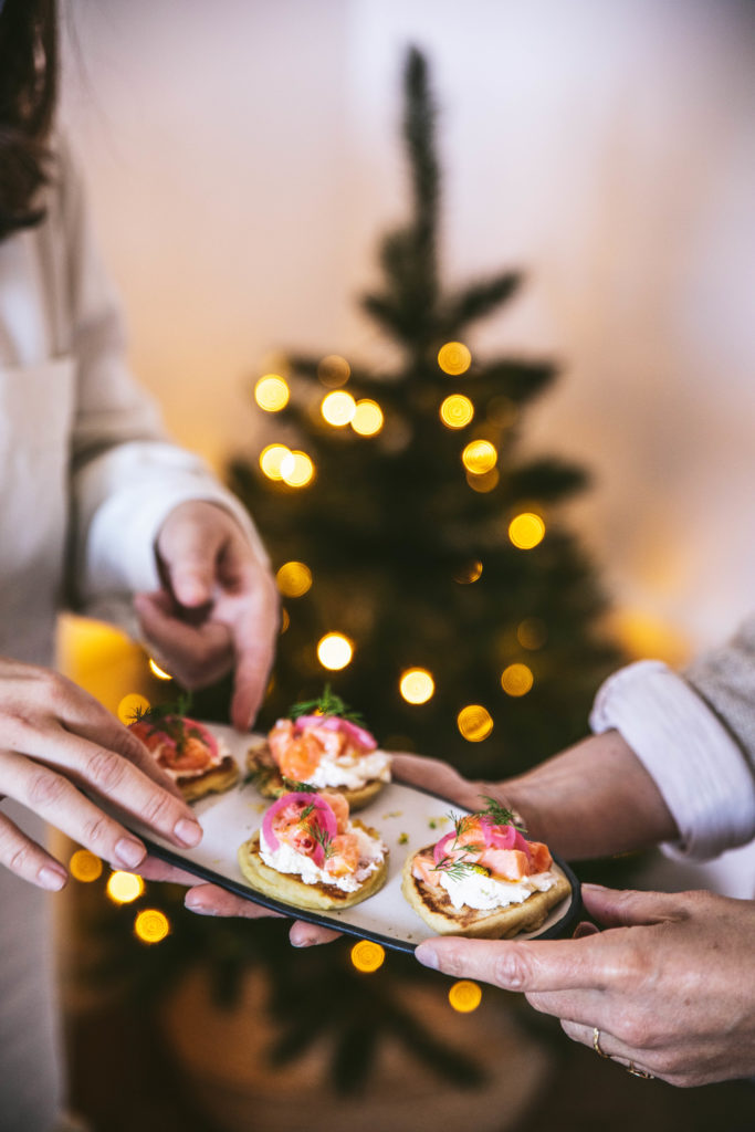 Blinis fêtes noël