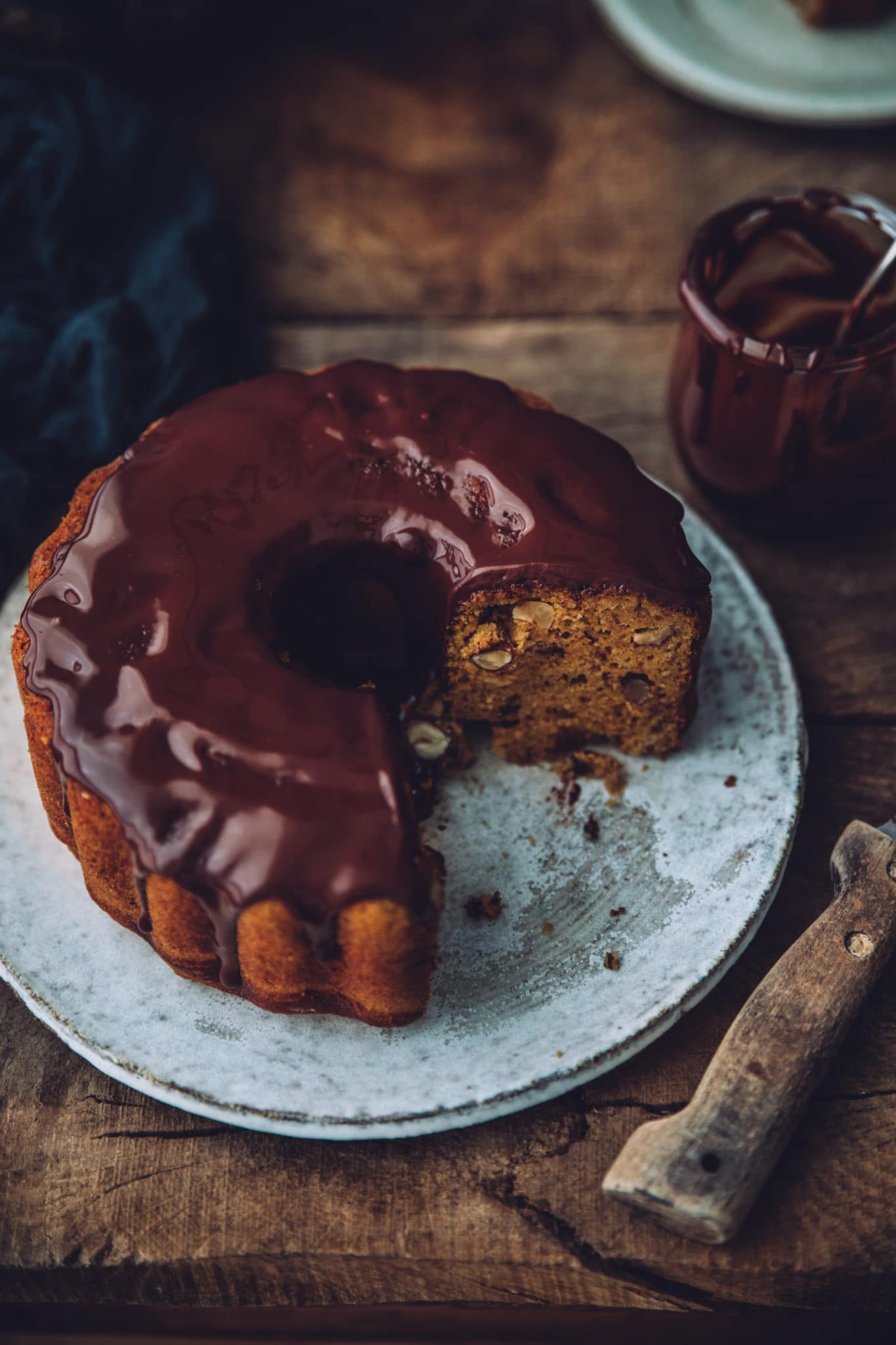 Bundt Cake au potiron chocolat 