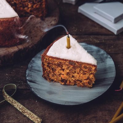 Carrot cake à l’huile d’olive