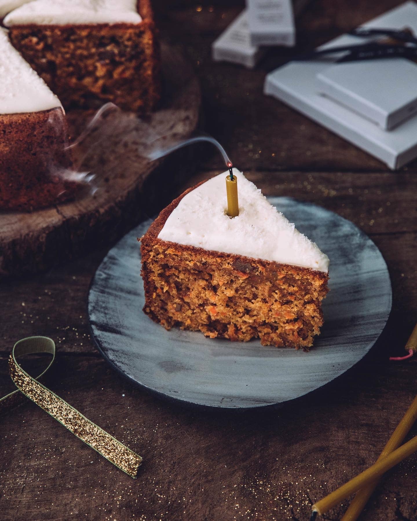 Carrot cake à l’huile d’olive