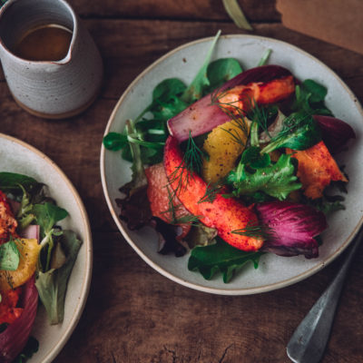 Salade de homard aux agrumes