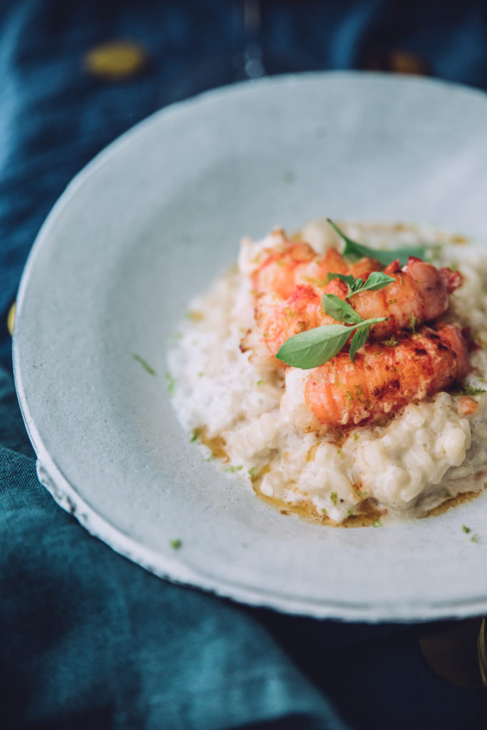 Risotto langoustines coco