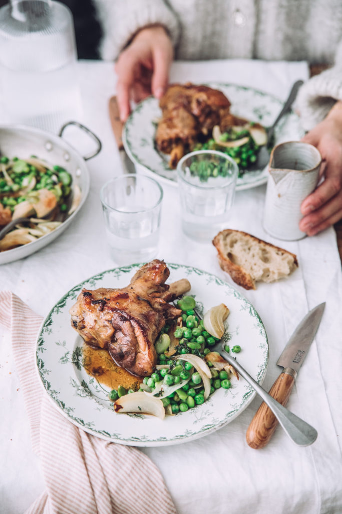 Agneau Pâques stylisme culinaire