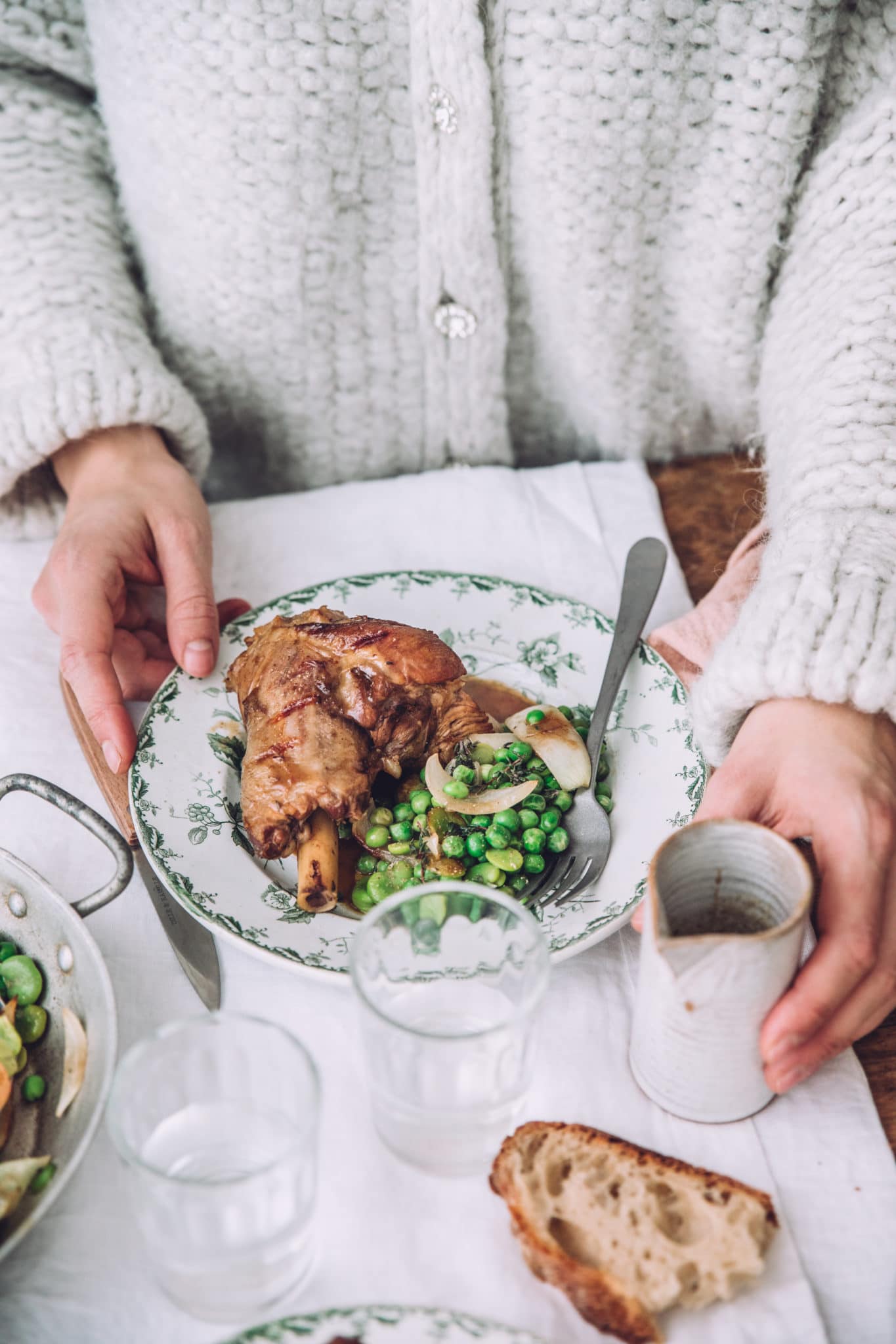 Souris d'agneau recette pâques 