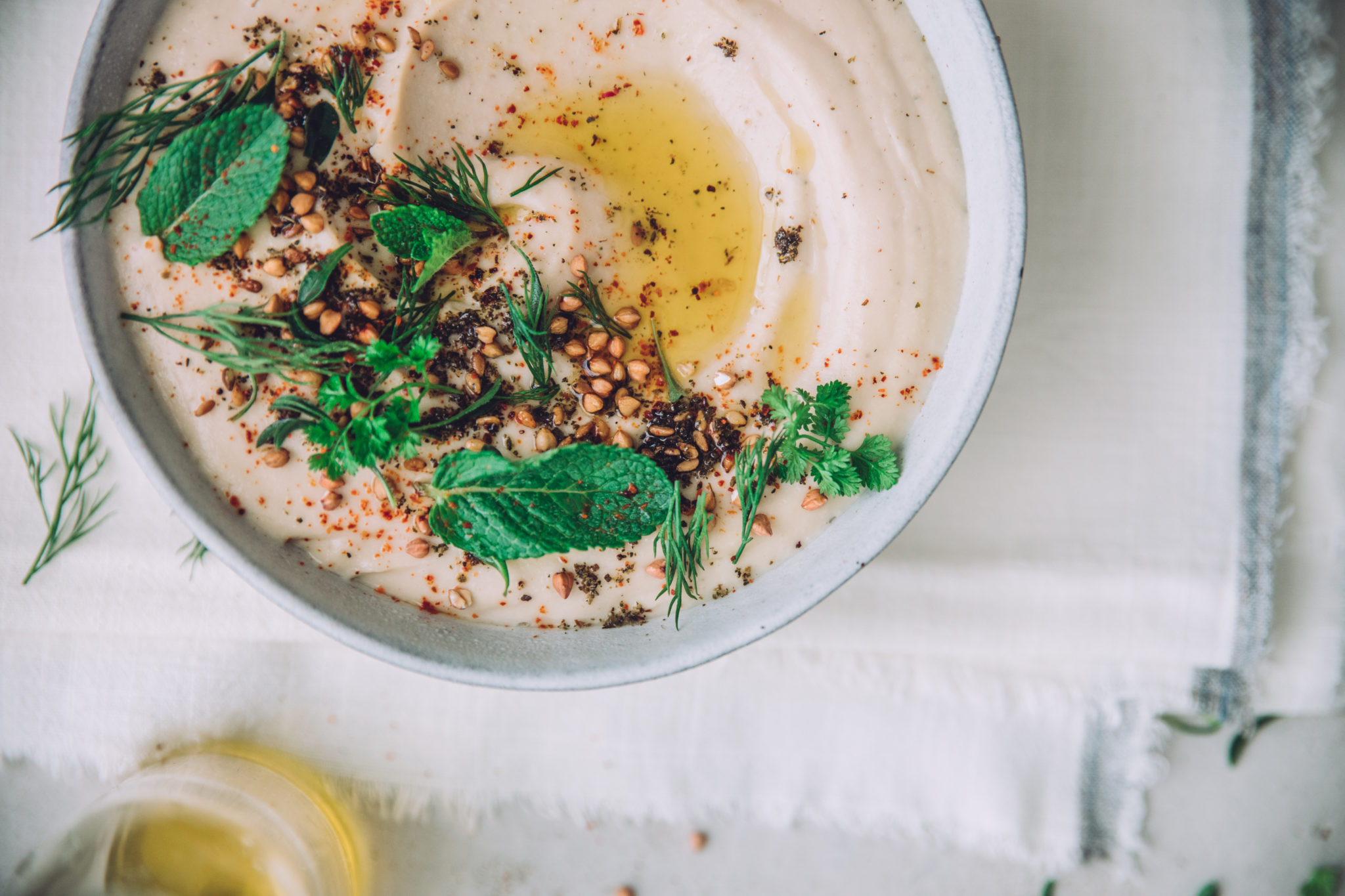 Houmous de haricots blancs