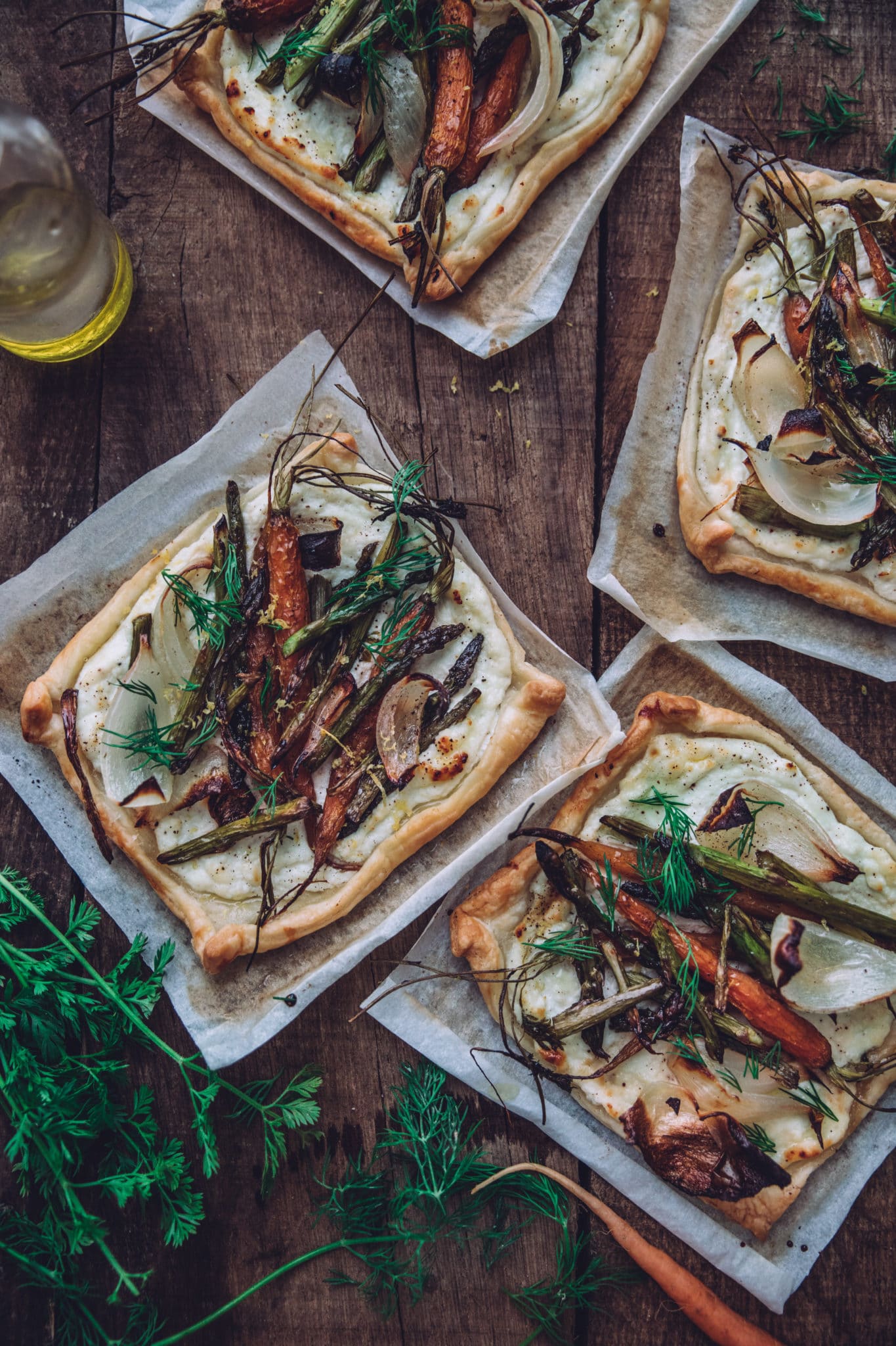 Tarte fine du printemps