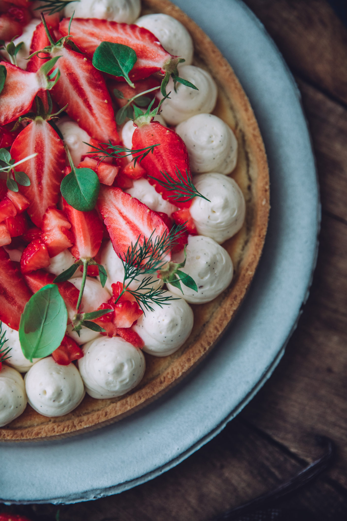 Tarte aux fraises recette