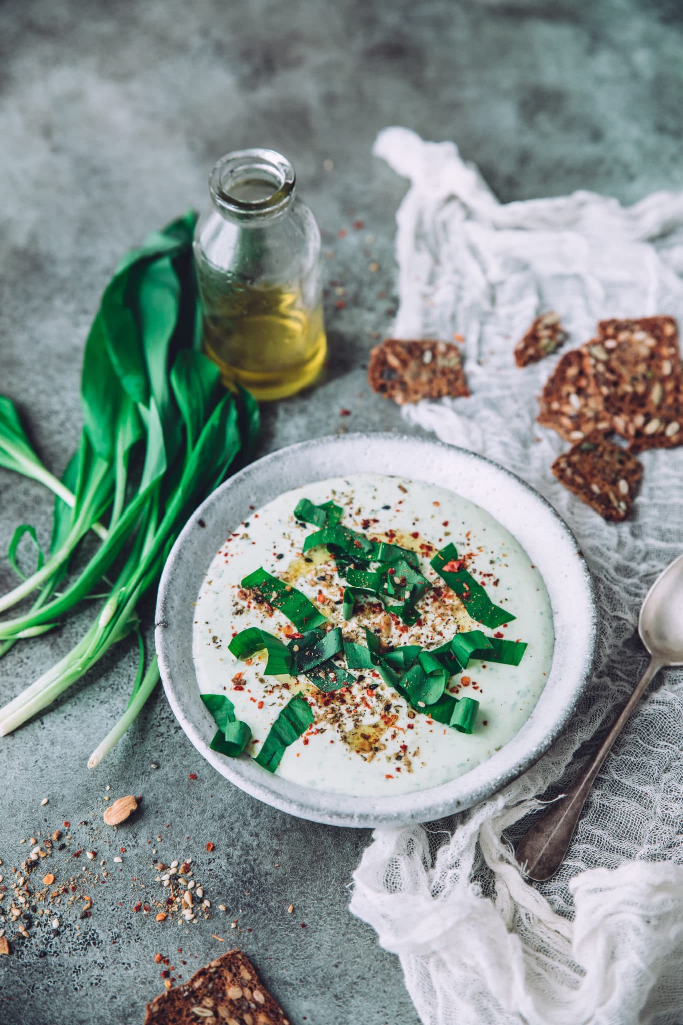 dip feta ail des ours recette apéro