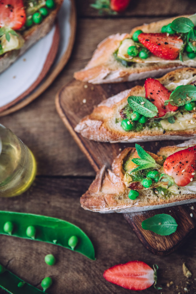 Apero crostini printemps