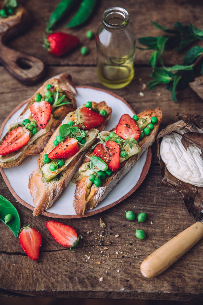 Apero fromage crostini