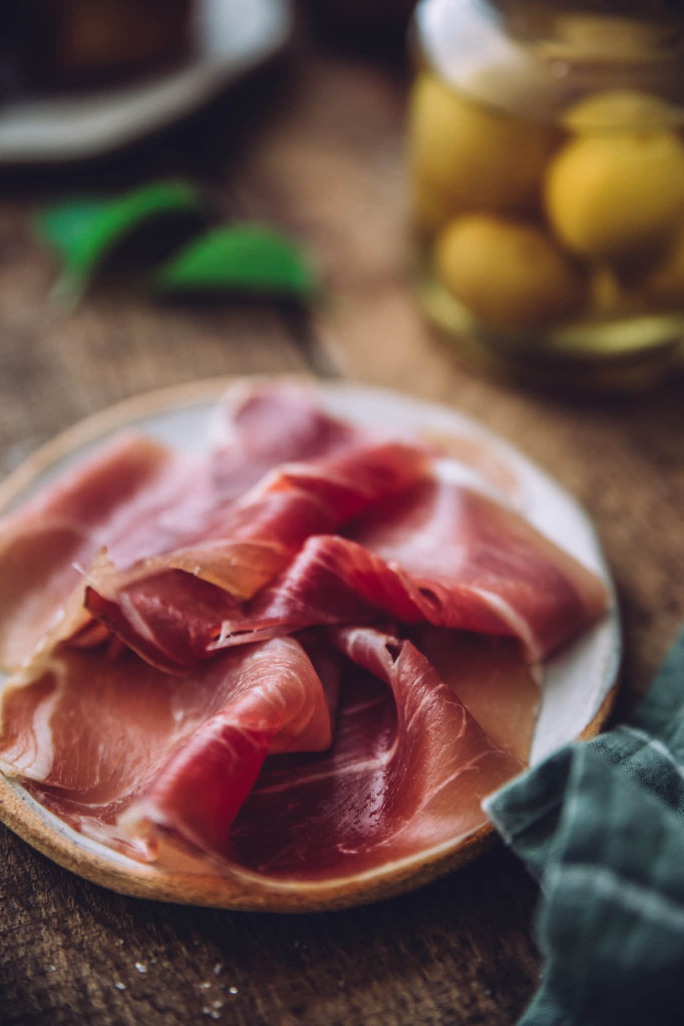 Jambon de savoie stylisme culinaire