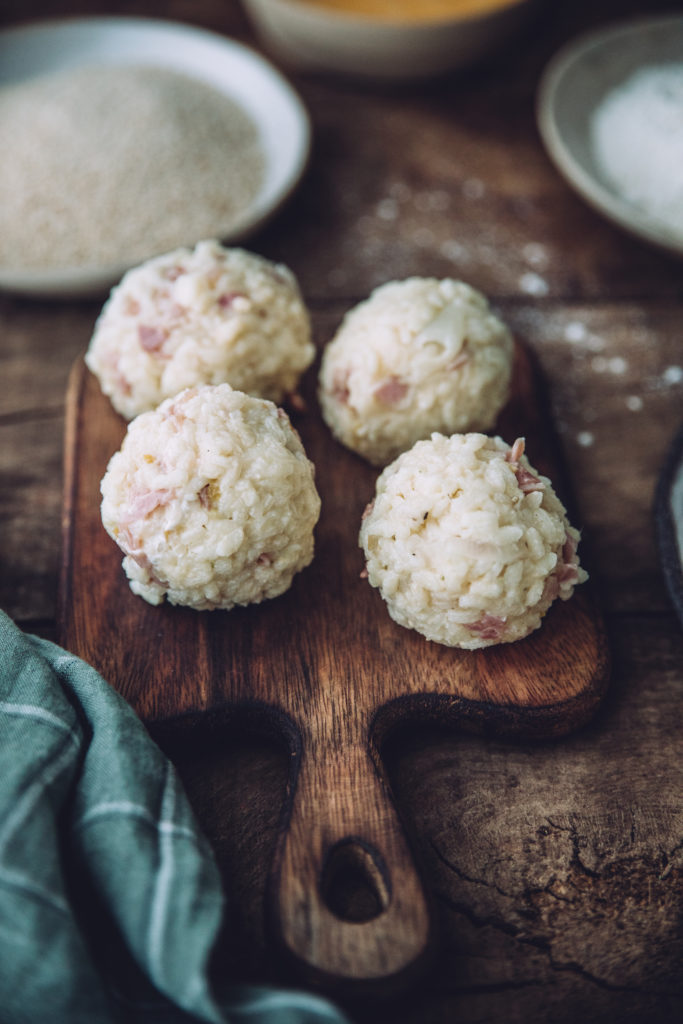 arancini food photography