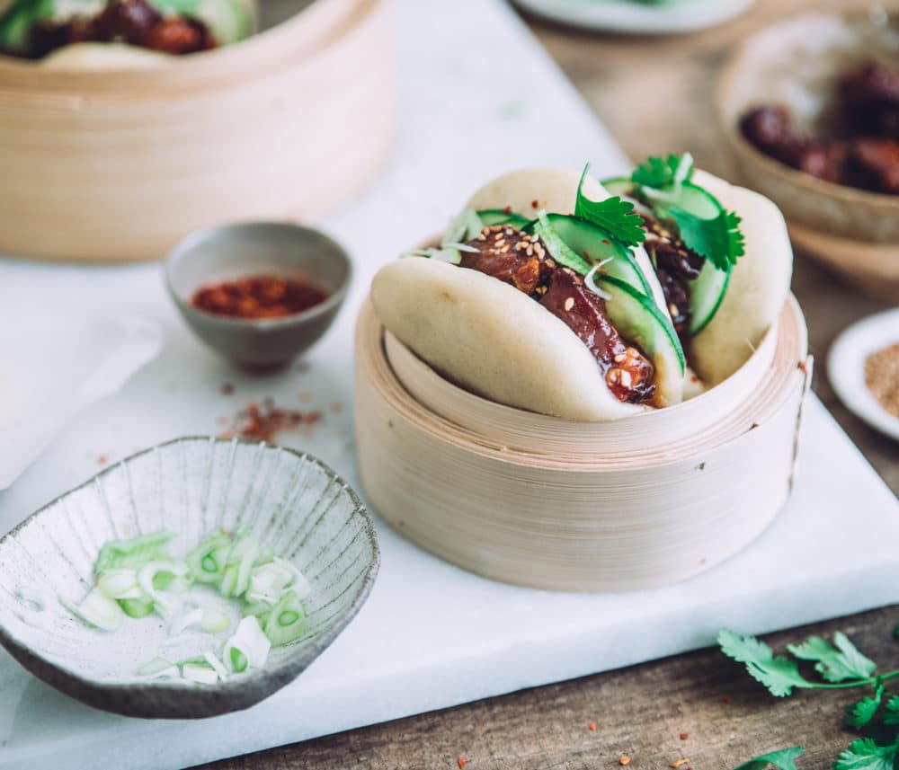 Gua bao au porc caramélisé façon Hong Kong