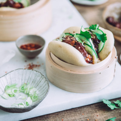 Gua bao au porc caramélisé façon Hong Kong