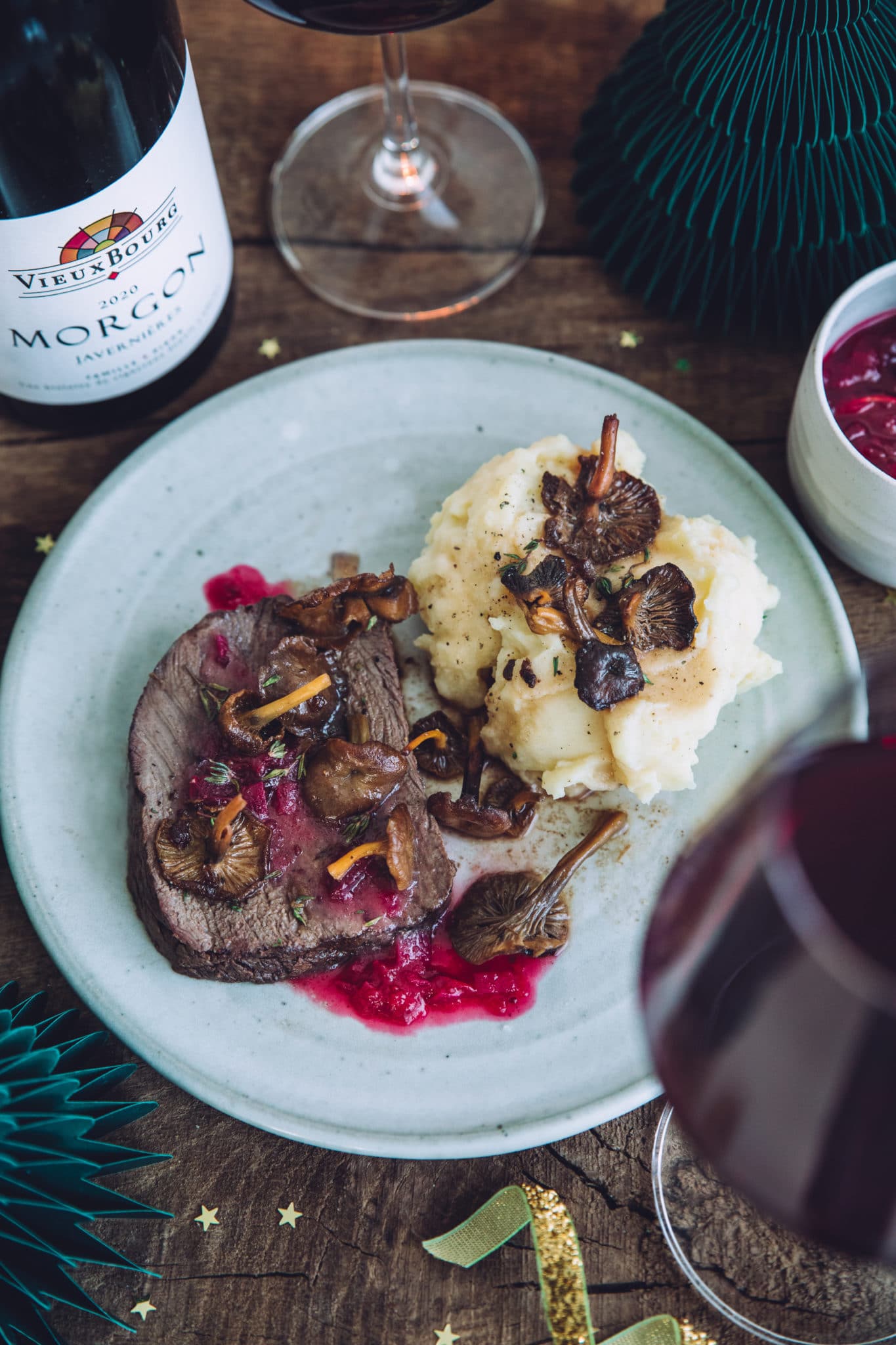 Recettes noël biche