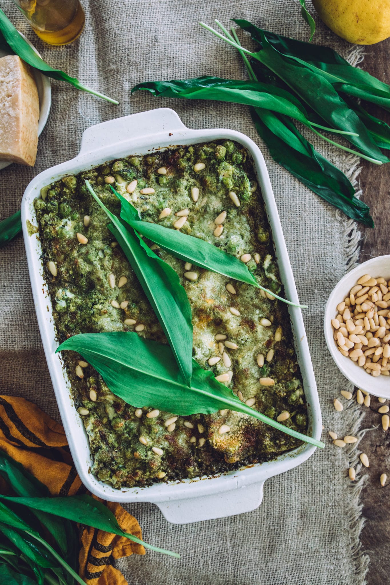 Recette lasagne végétarienne printemps 