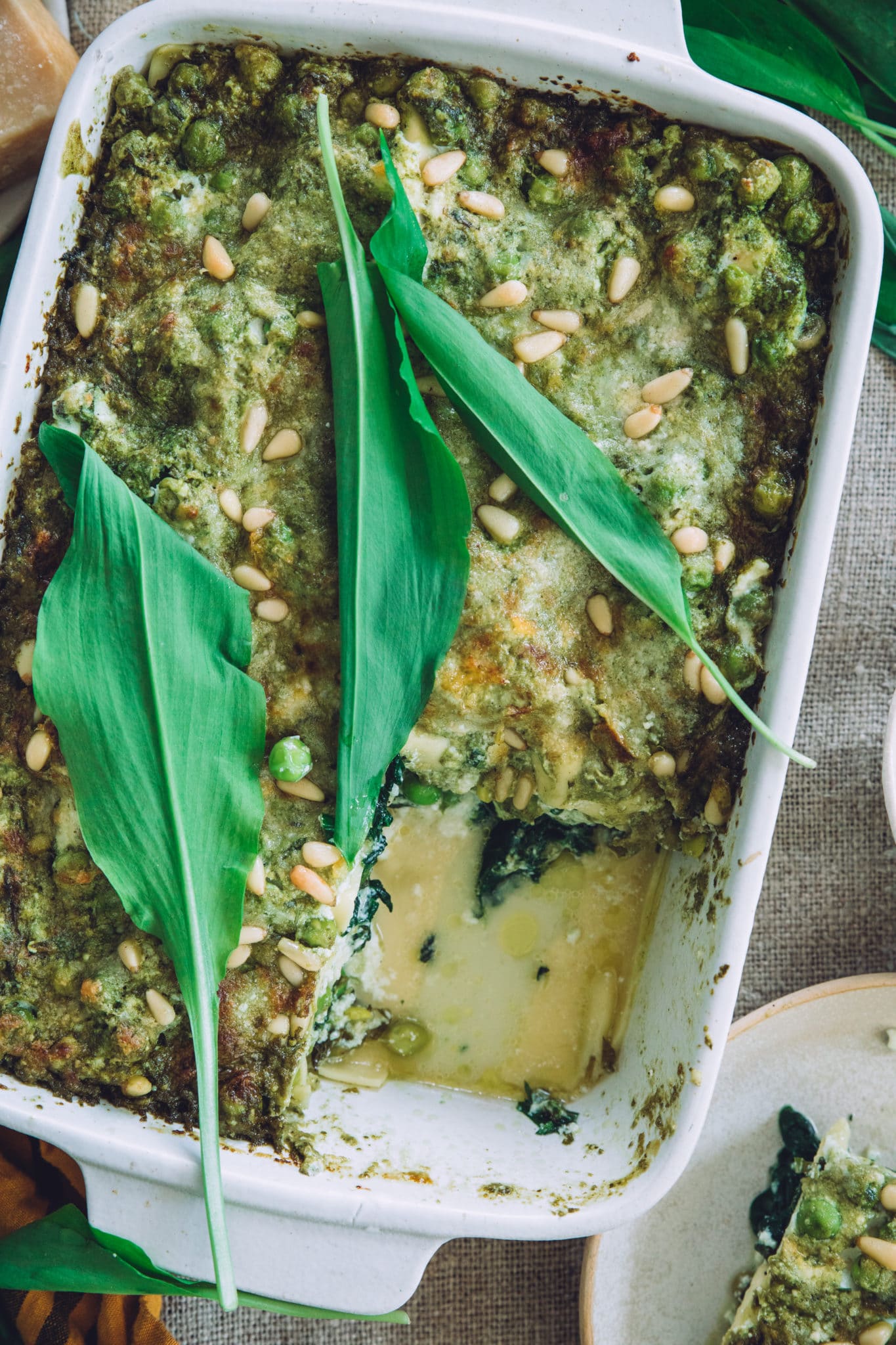 Recette lasagne printemps légumes 