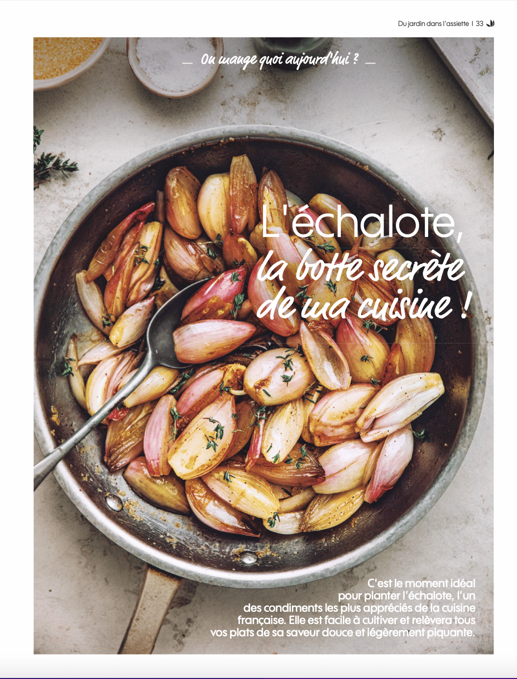 Truffaut magazine recette 