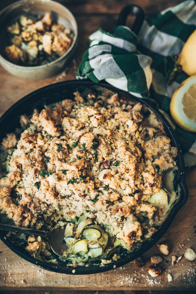 crumble recette printemps