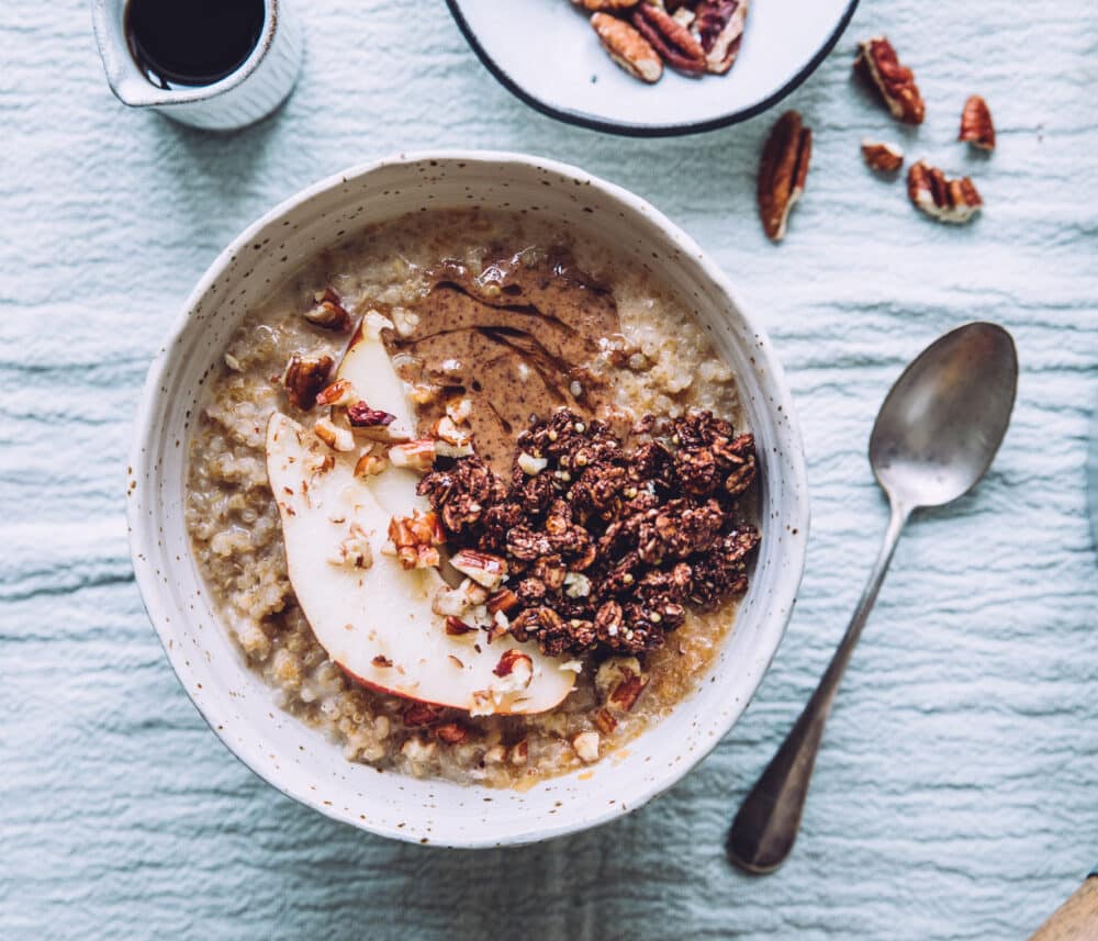 Porridge de quinoa à la courge