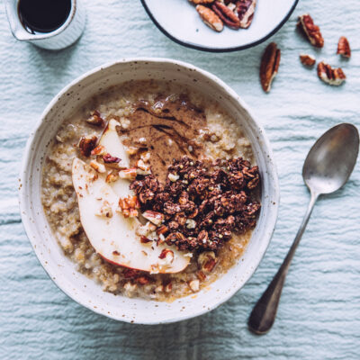 Porridge de quinoa à la courge